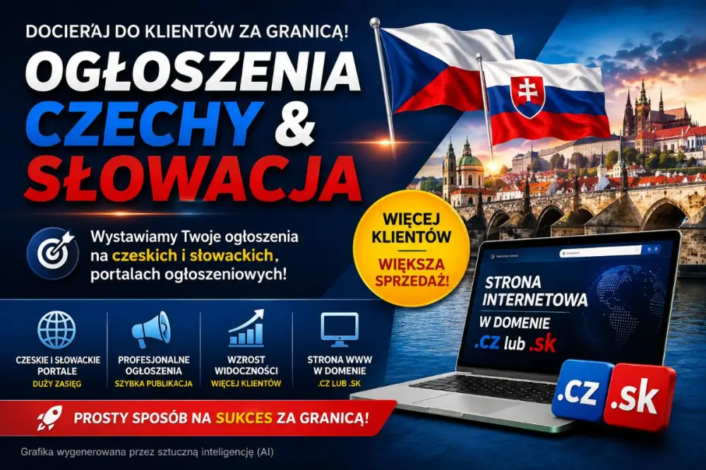 Publikacja Ogłoszeń Zagranicznych Na Czechy I Słowację - Ogłoszenia Sądeckie