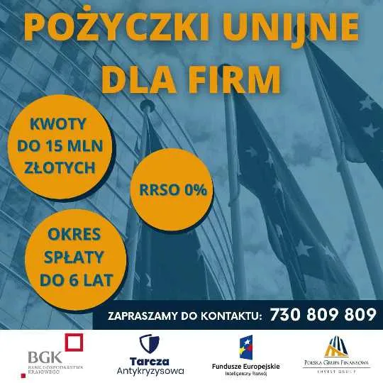 Pożyczki Unijne Dla Firm