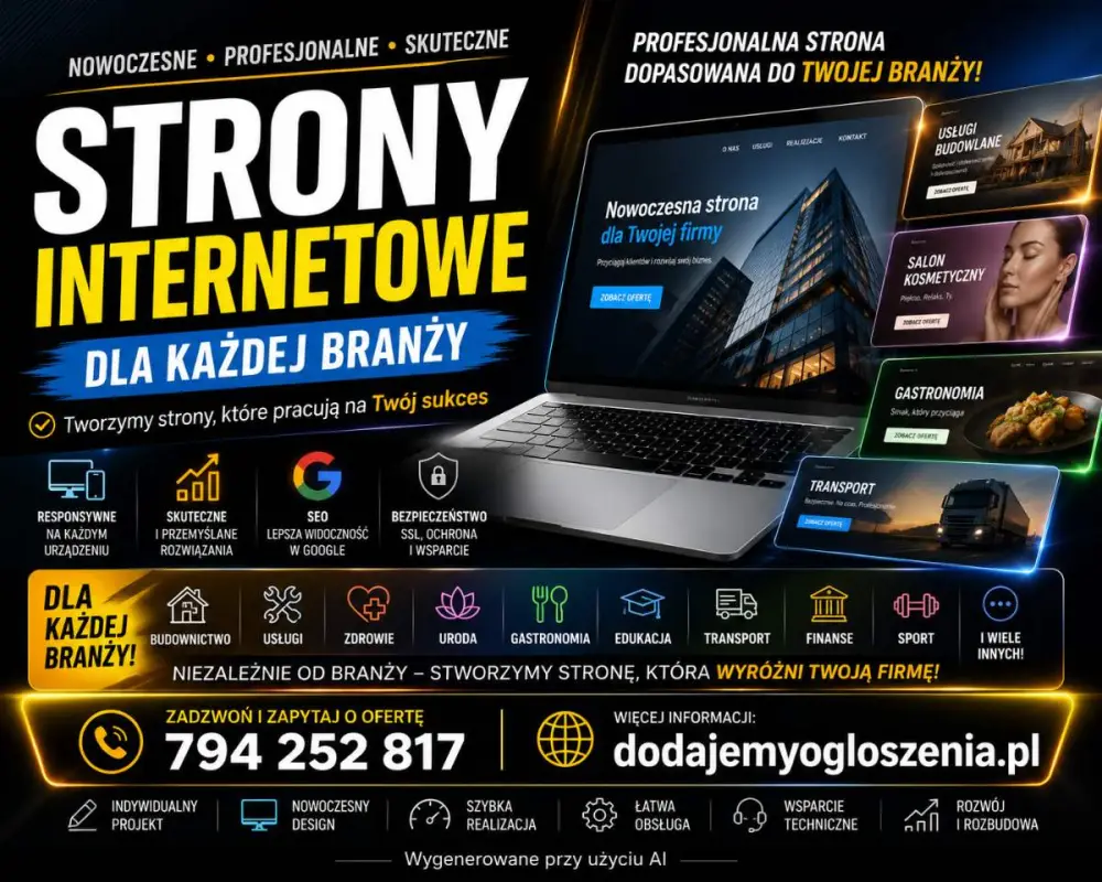 Strony Www Dla Firm Od Polerowania Lakieru - Projektowanie I Wdrożenie